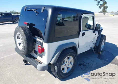 2005 Jeep Wrangler X z USA, uszkodzony, nr VIN 1J4FA39S95P338440